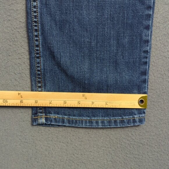 Cinch Jeans Men's 33x32 Blue Western Denim Silver Label Slim Straight Cowboy - Picture 7 of 11